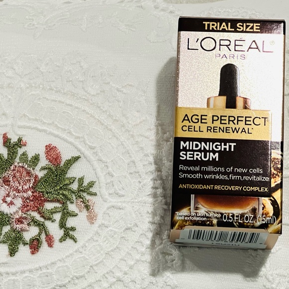 L’Oréal Age Perfect Cell Renewal Midnight Hydrating Serum NEW great for travel - Picture 4 of 5